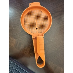 Vintage Tupperware Orange Flour fiter # 1492 missing container and lid