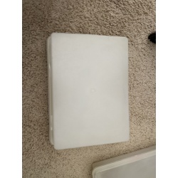 Vintage Tupperware Fresh and Fancy Rectangle Sheet Cake Carrier Container 622 9x13